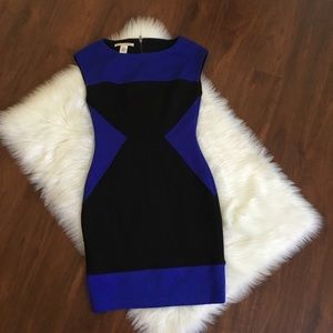 Maggy London Color Block Sheath Dress Size 6